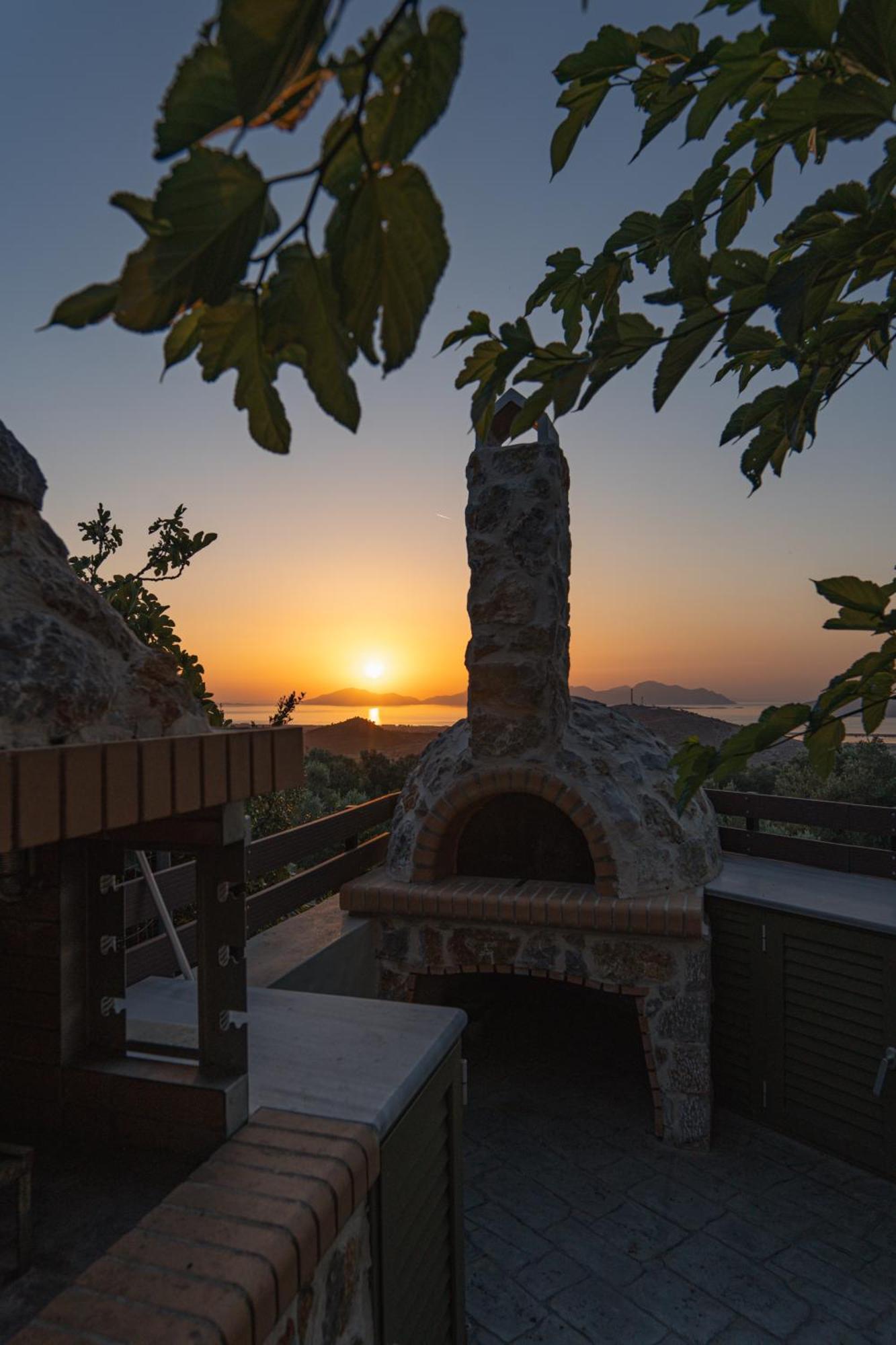 Villa Rosa - Luxury Villas With Panoramic Views Lagoudi Zia Exterior foto
