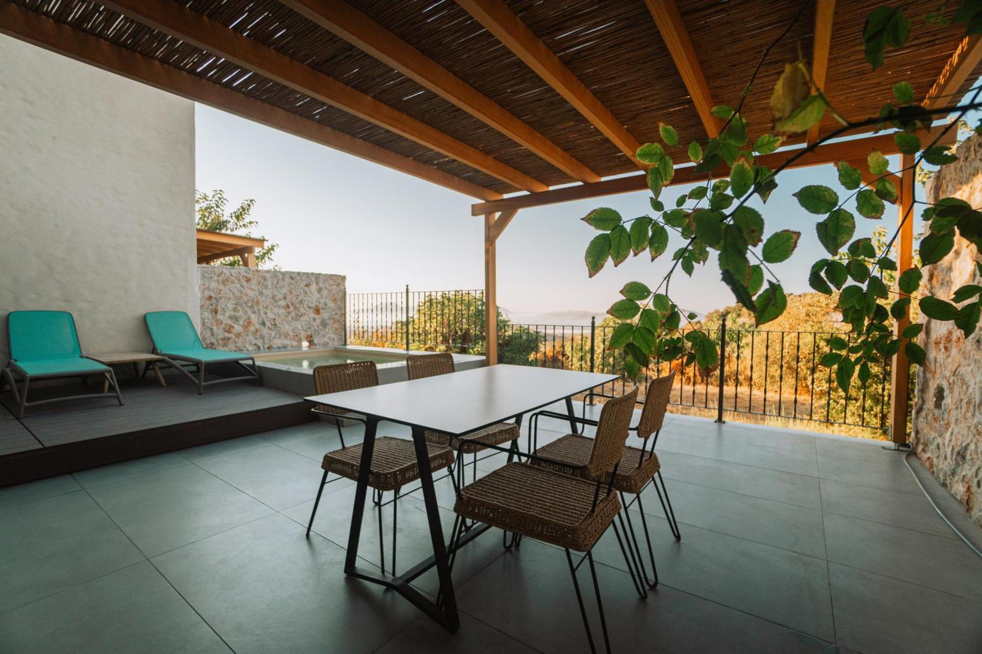 Villa Rosa - Luxury Villas With Panoramic Views Lagoudi Zia Exterior foto