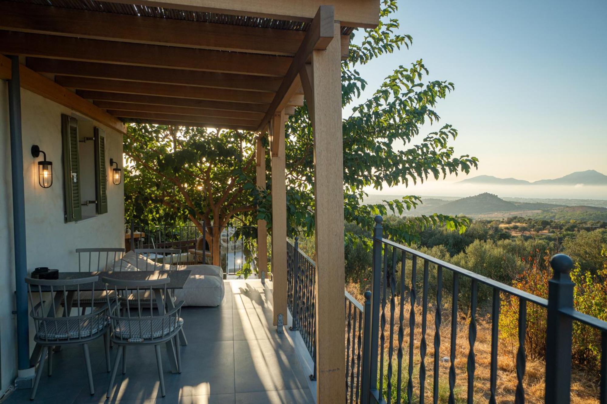 Villa Rosa - Luxury Villas With Panoramic Views Lagoudi Zia Exterior foto